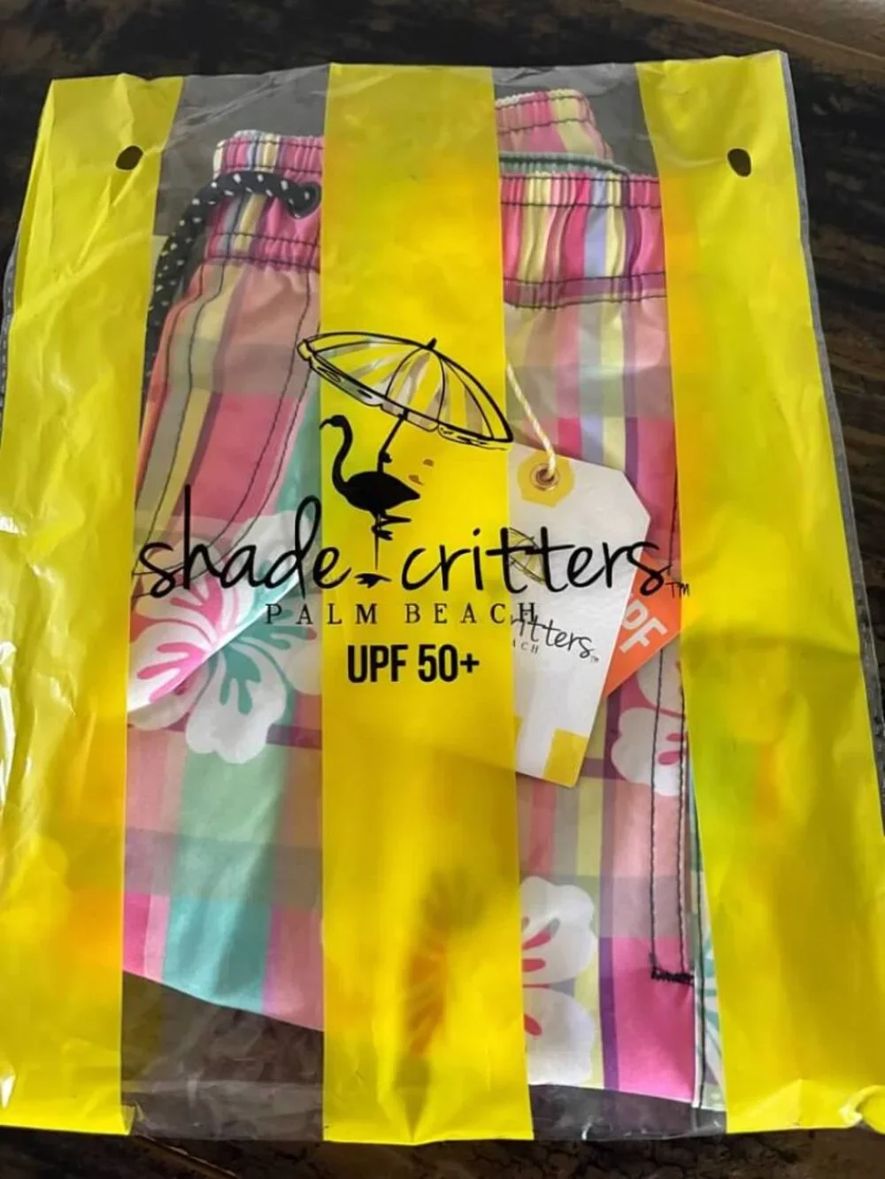 Shade Critters Kids UPF 50+ Swim Trunks-NWT SZ 4T,5T,6